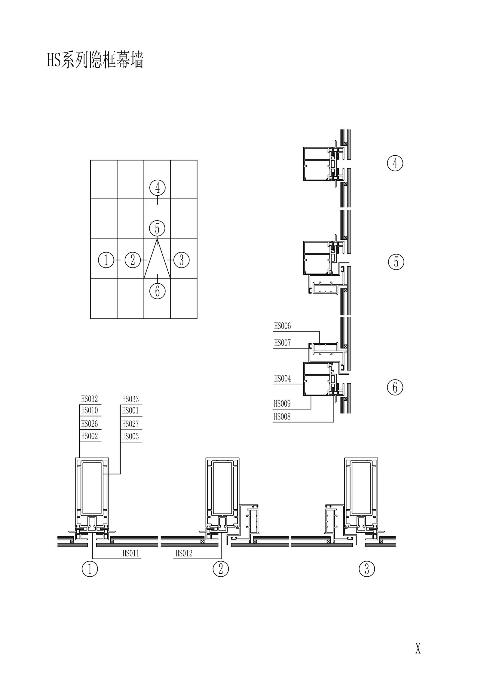 HS系列隐框幕墙
